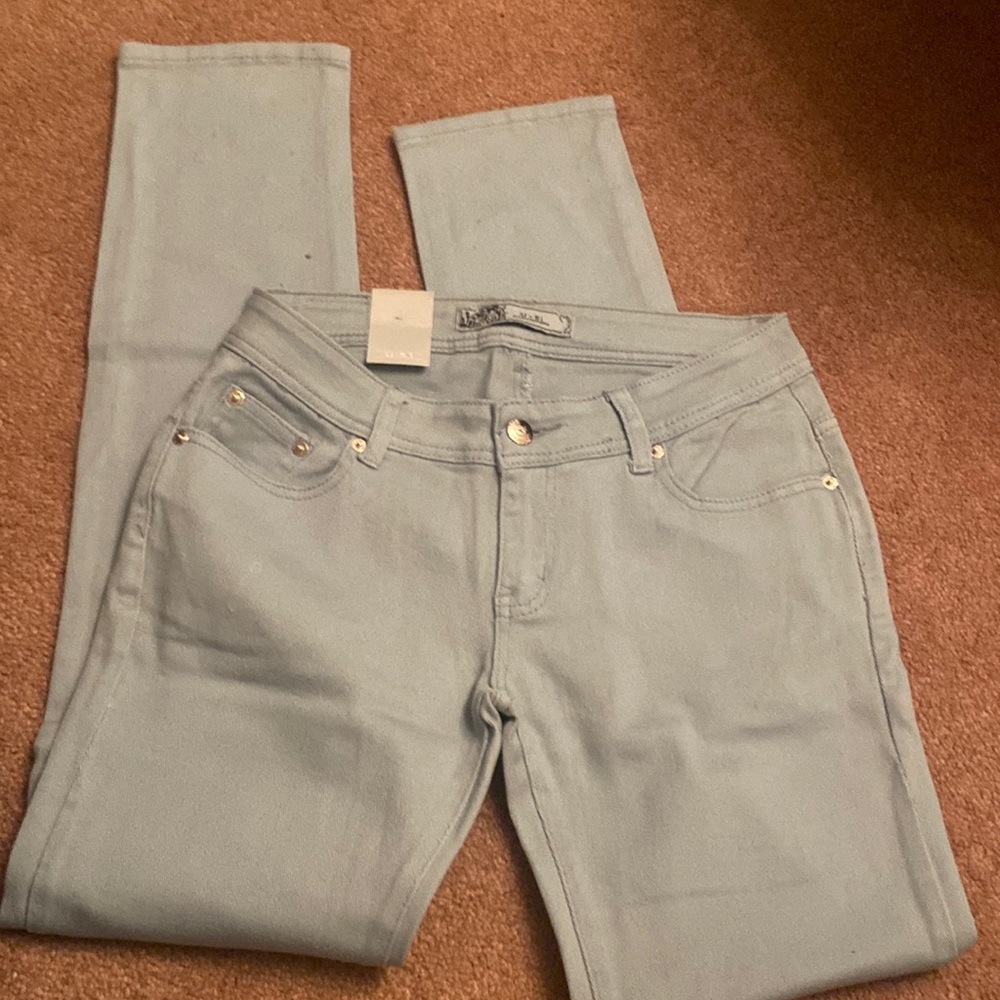 U-51 light blue skinny jeans